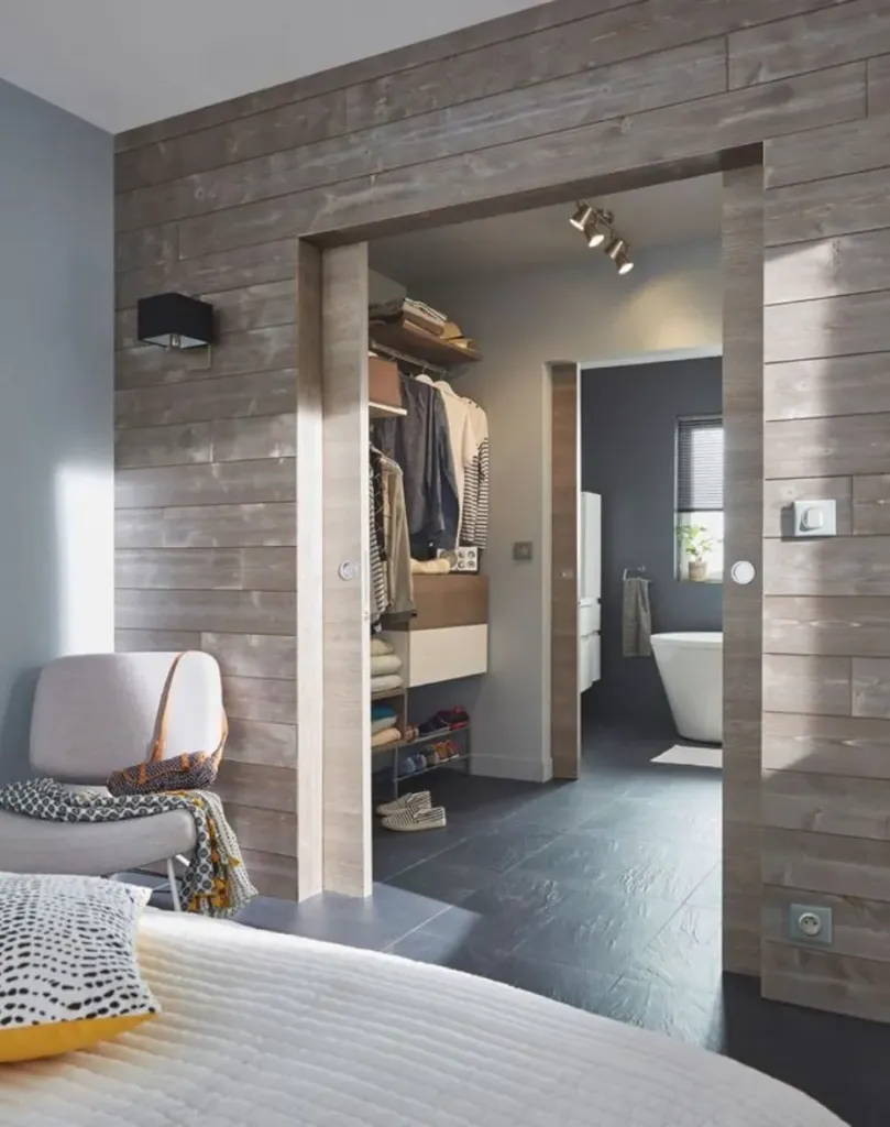 Chambres - Maison Moderne avec Jardin à Droisy