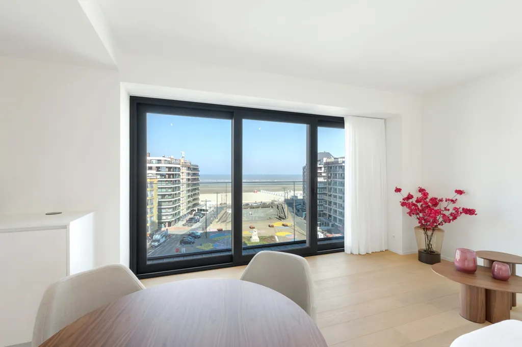 Séjour - Duplex avec Vue Panoramique sur la Mer à Heist