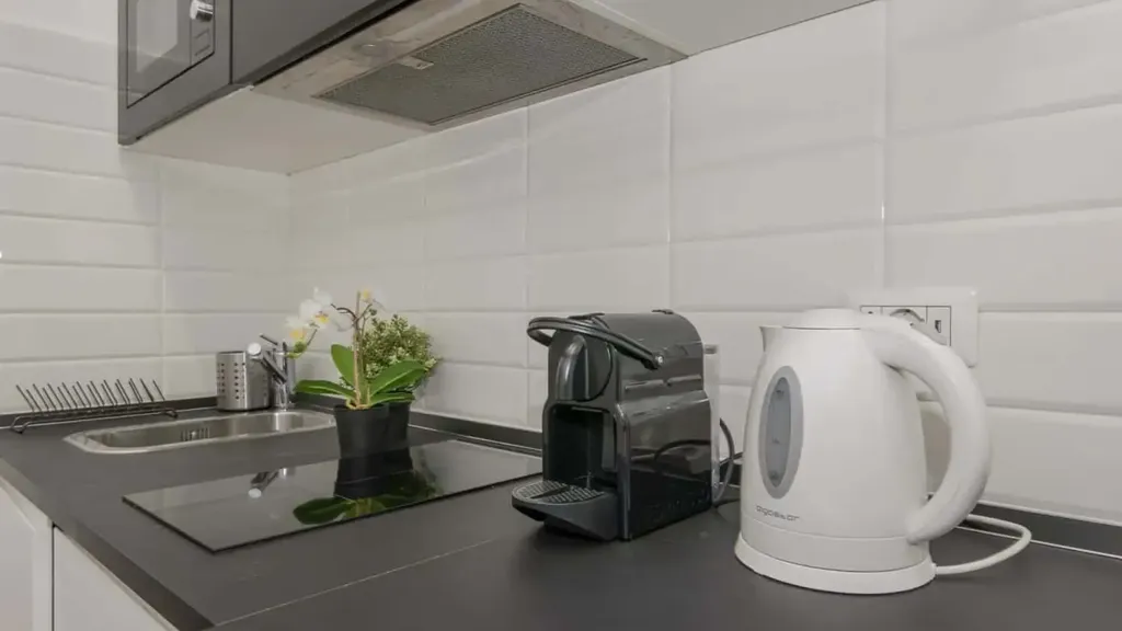 Köök - Studio Apartment with City View in Milan
