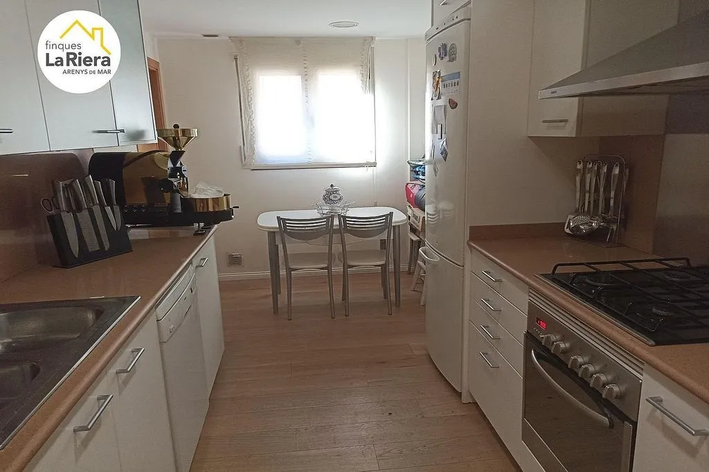Cuisine - Ground Floor Apartment with Pool in Sant Andreu de Llavaneres