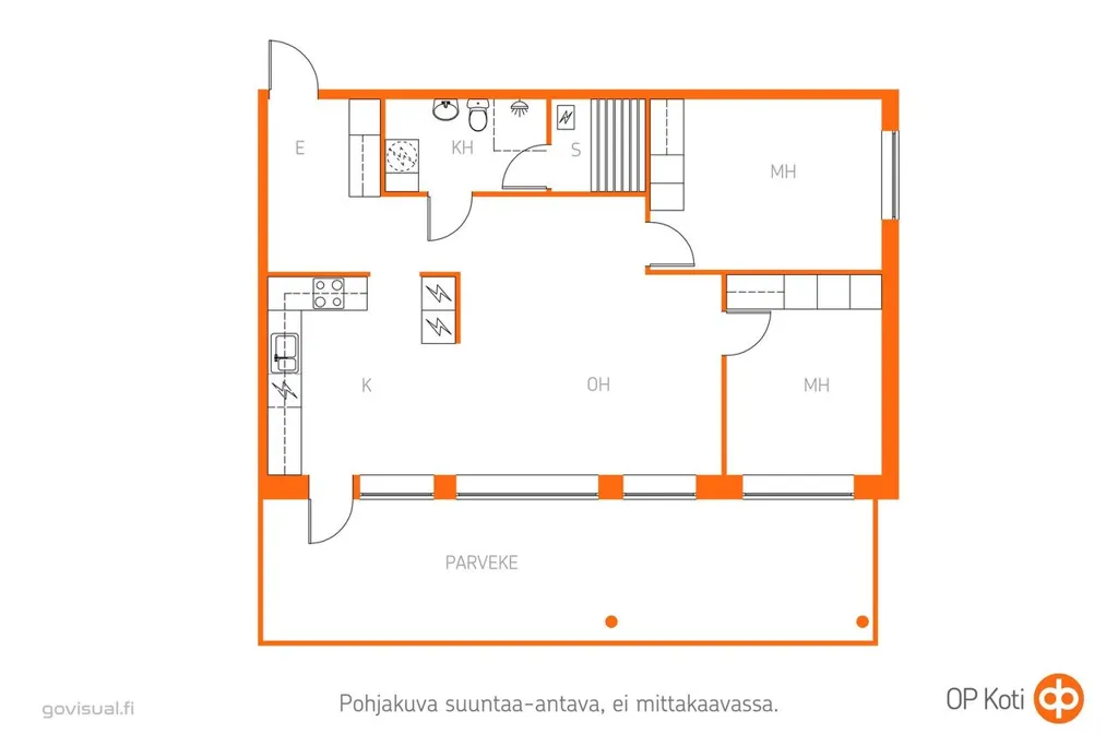 Planimetria - Apartment with Large Balcony in Central Location