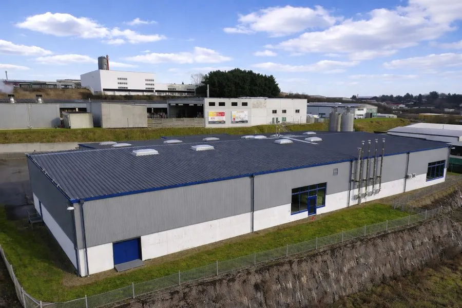 Vue aérienne - Local commercial à Trierweiler