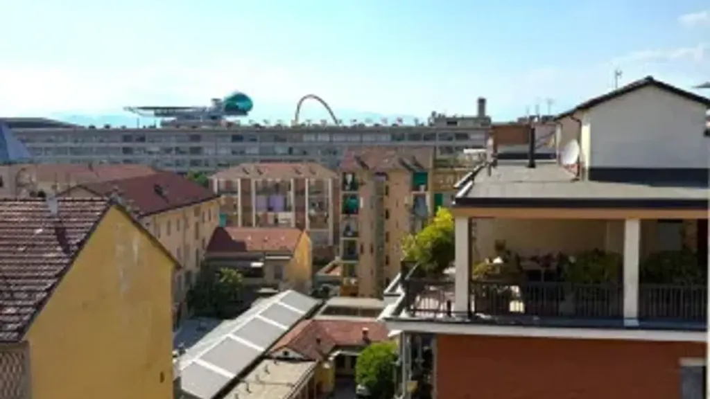 Balcony - Penthouse with Triple Terrace in Turin