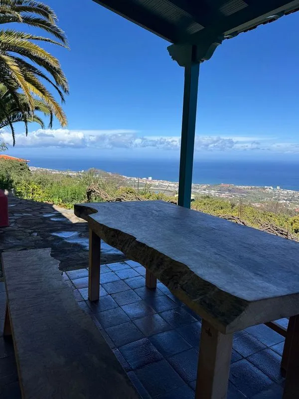 Terrass - Rustic Finca with Garden in Orotava Valley