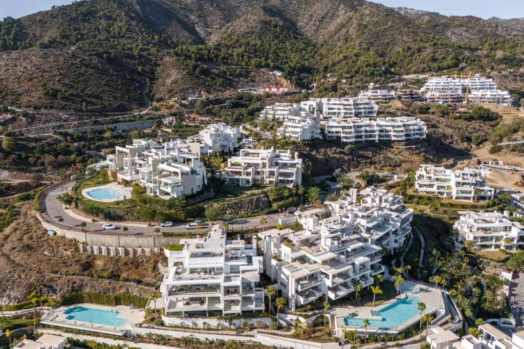 Vista aerea - Luxury Flat with Sea View in Ojén