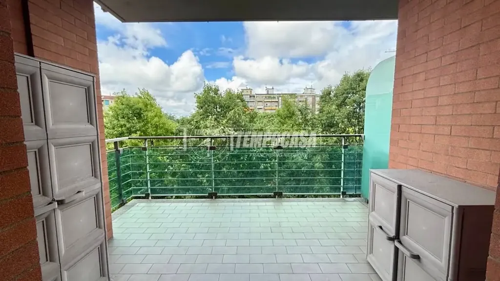 Balcon - Bright 2-Bedroom Apartment with Terraces in Torino