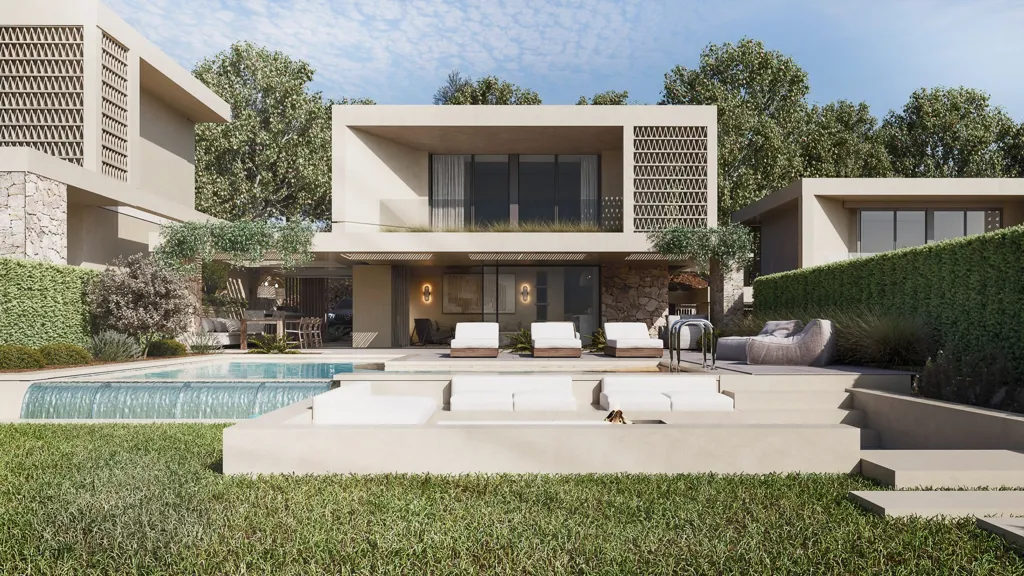 Pool - Luxury Villa with Private Pool in Hanioti