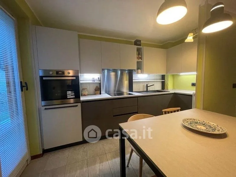 Cuisine - Rustic Flat with Private Garden in Pré-Saint-Didier