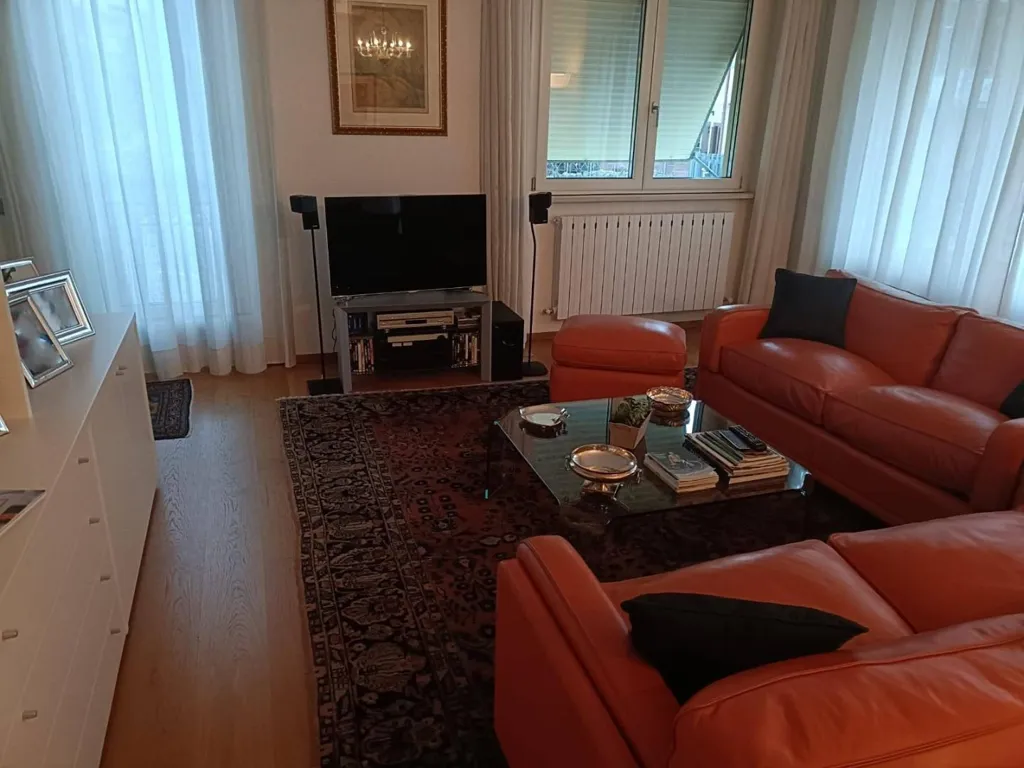 Séjour - Independent House with Garden in Fabriano