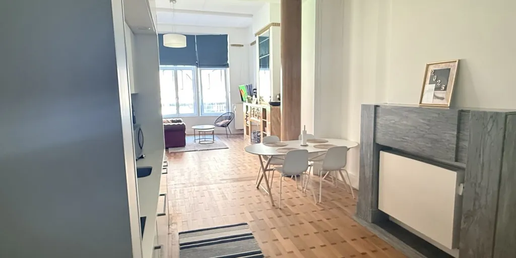 Wohnzimmer - Studio with Bondgenotenlaan View in Leuven