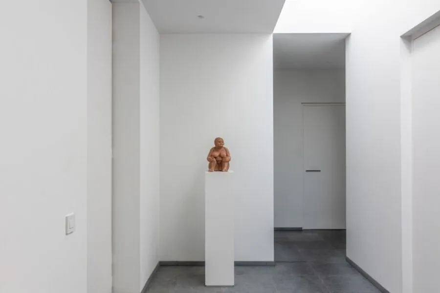 Entrée - Villa Moderniste avec Technologie Avancée à Bolderberg