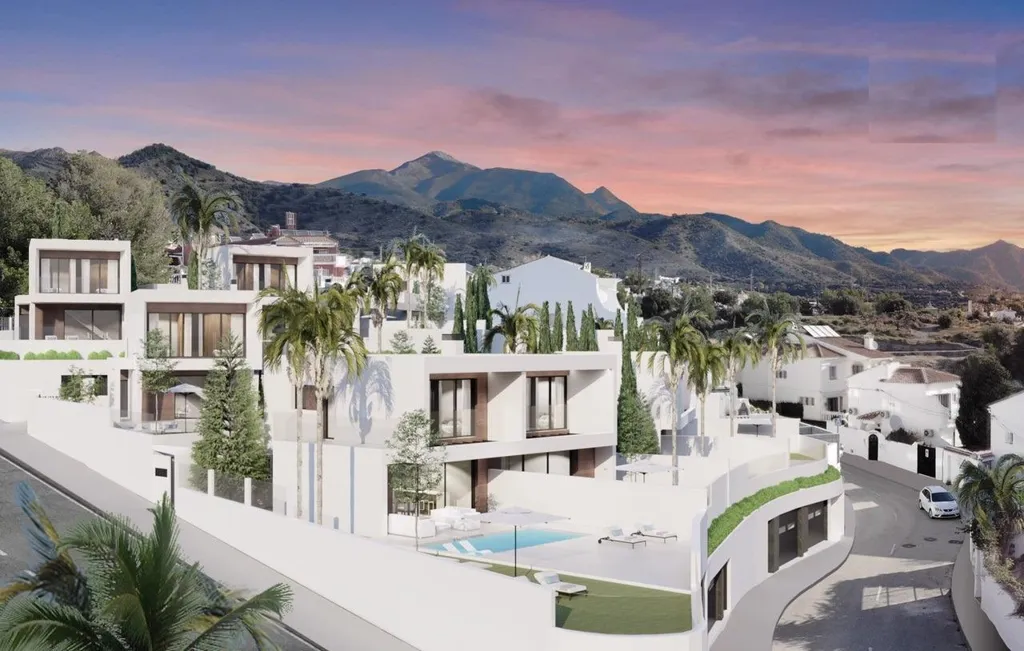 Exterior - New-Build Villa with Sea View in Nerja