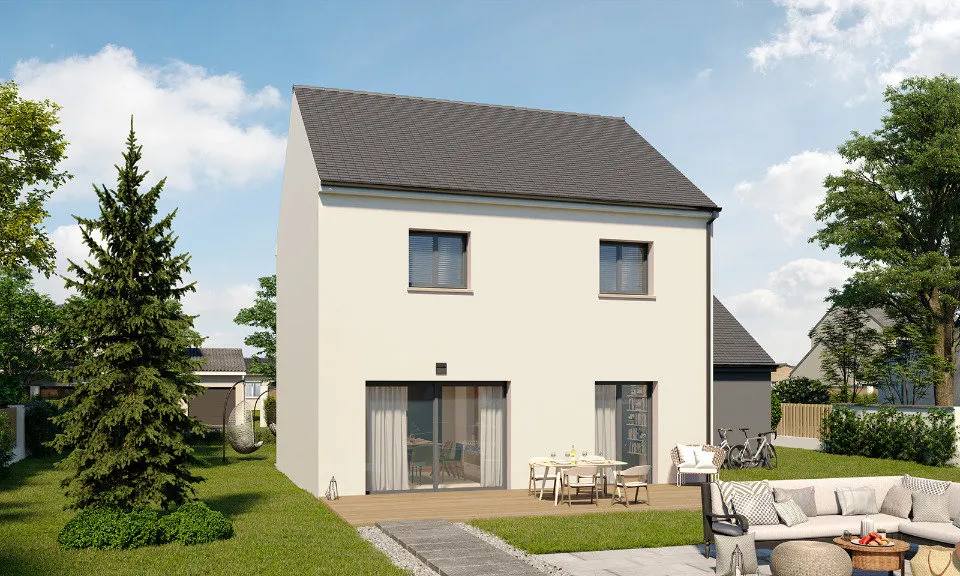 New Build House with Garden in Messon