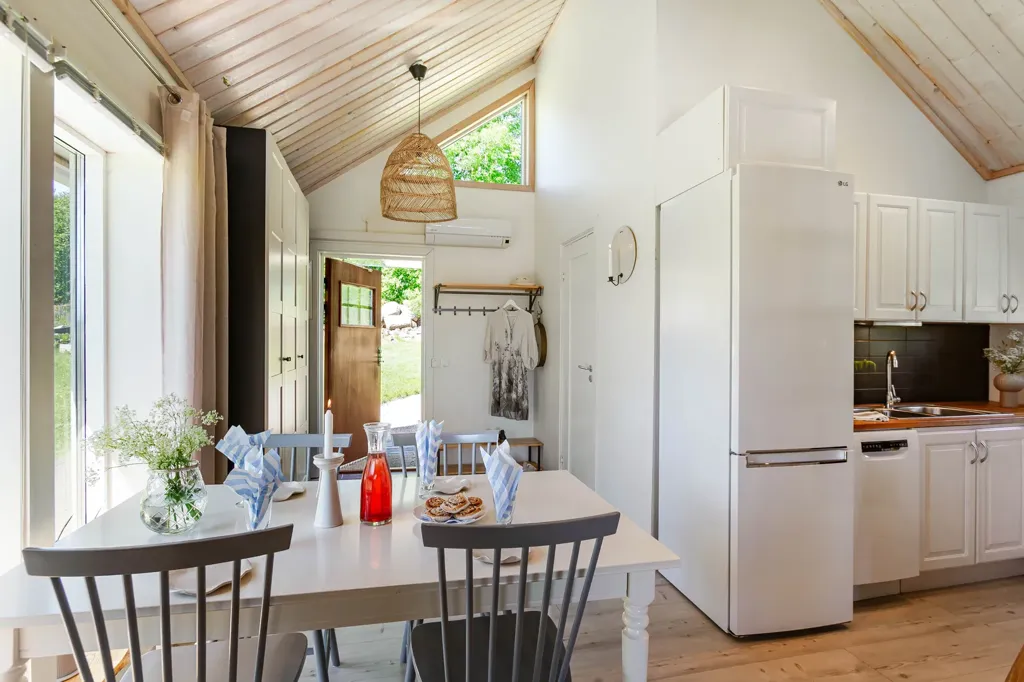 Cucina - Holiday Home with Lake View in Jönköping
