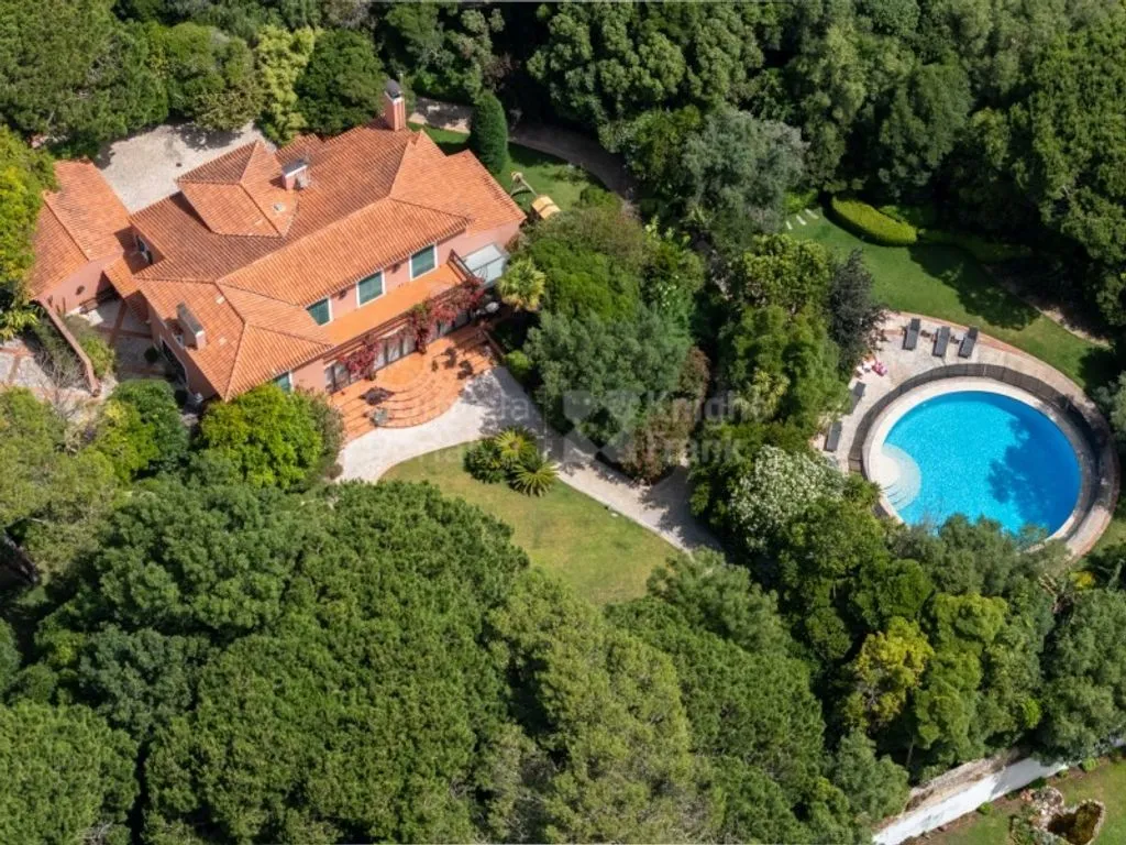 Vue aérienne - Mediterranean Villa with Garden in Birre, Cascais