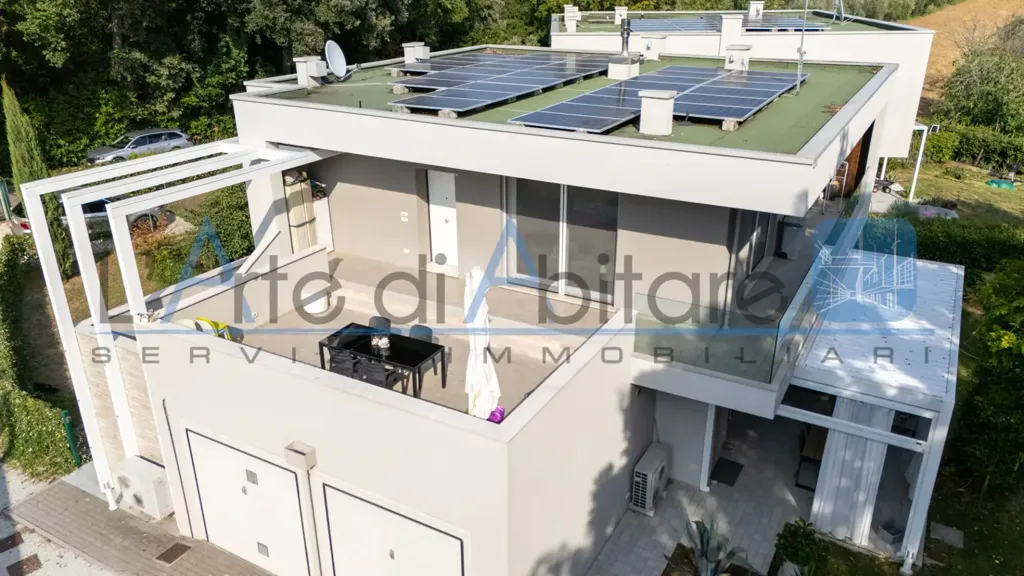 Vue aérienne - Independent Triplex with Terraces in Covignano