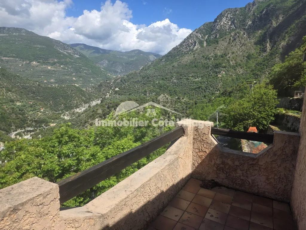 Balcon - Villa avec Vue Montagne à Breil-sur-Roya