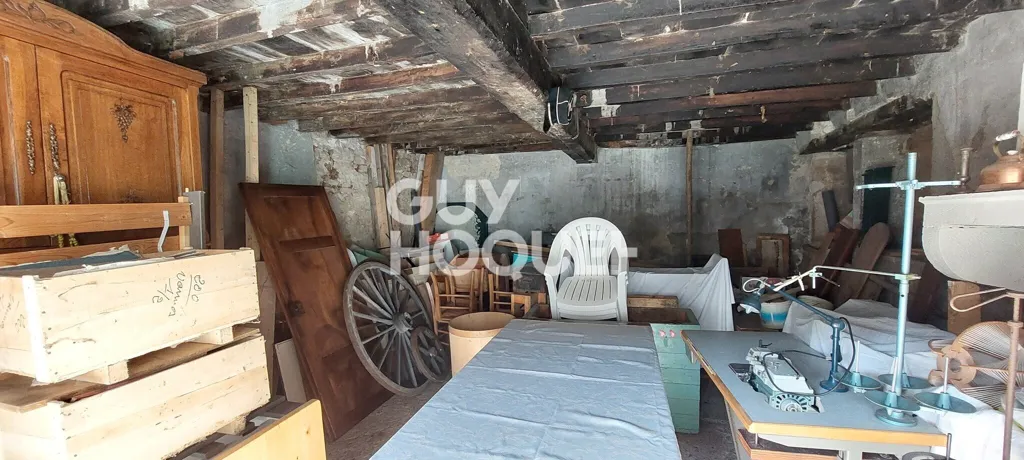 Pesuköök - Two-Unit Property with Renovation Potential in Hérisson-sur-Amby