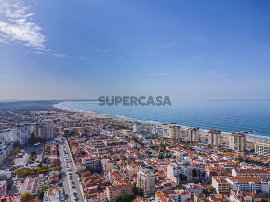 Vue aérienne - Penthouse with Rooftop Pool in Costa de Caparica