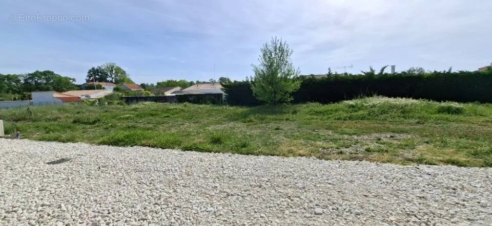 Aed - Buildable Plot with Generous Façade in Saujon
