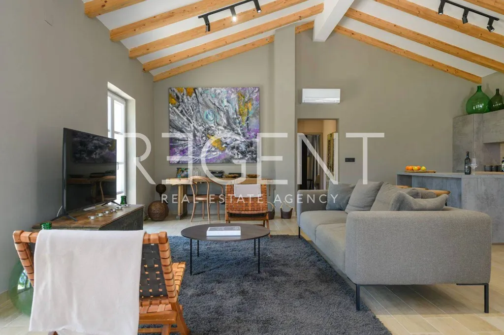 Soggiorno - Designer Villa with Pool in Tinjan
