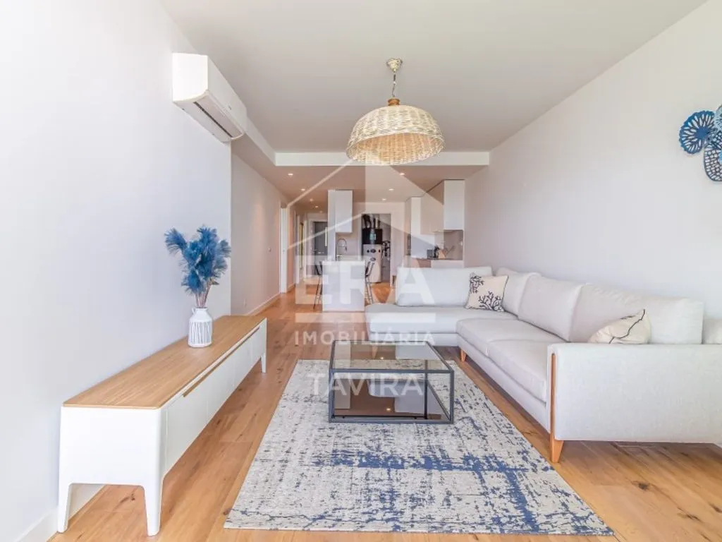 Séjour - New Flat with Pool in Fuseta, Olhão