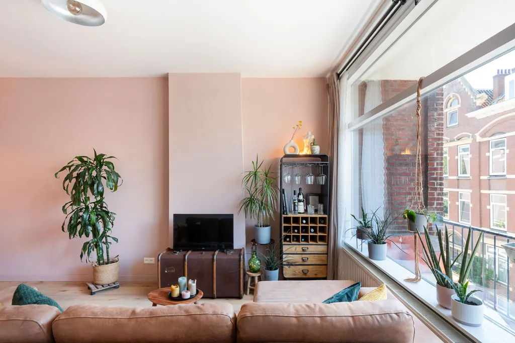 Séjour - Charming Apartment with Two Balconies in Agniesebuurt