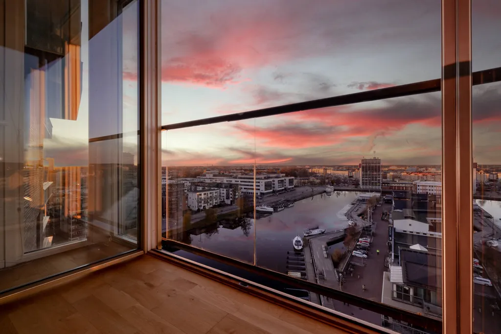 Balcon - Apartment with Water Views in Karlstad