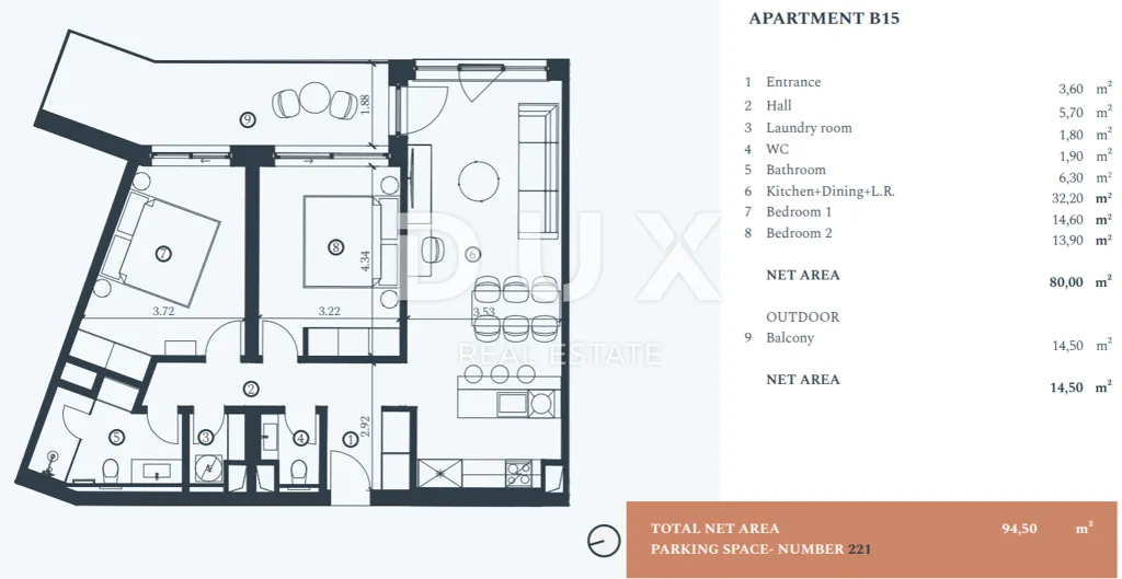 Modern Apartment with Sea View in Savudrija