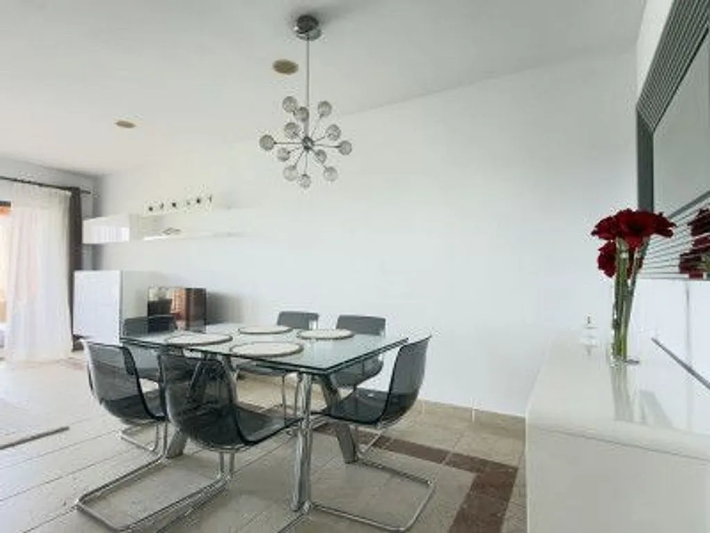 Salle à manger - Apartment with Pool and Terrace in Benatalaya