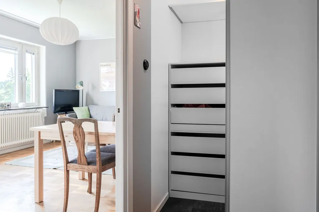 Salle à manger - Charming One-Bedroom Flat with Low Rent in Torsgatan