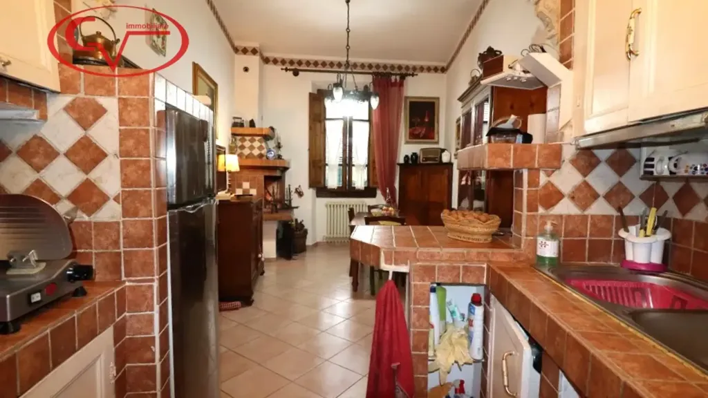 Kitchen - Terraced Villa with Garden in Montevarchi