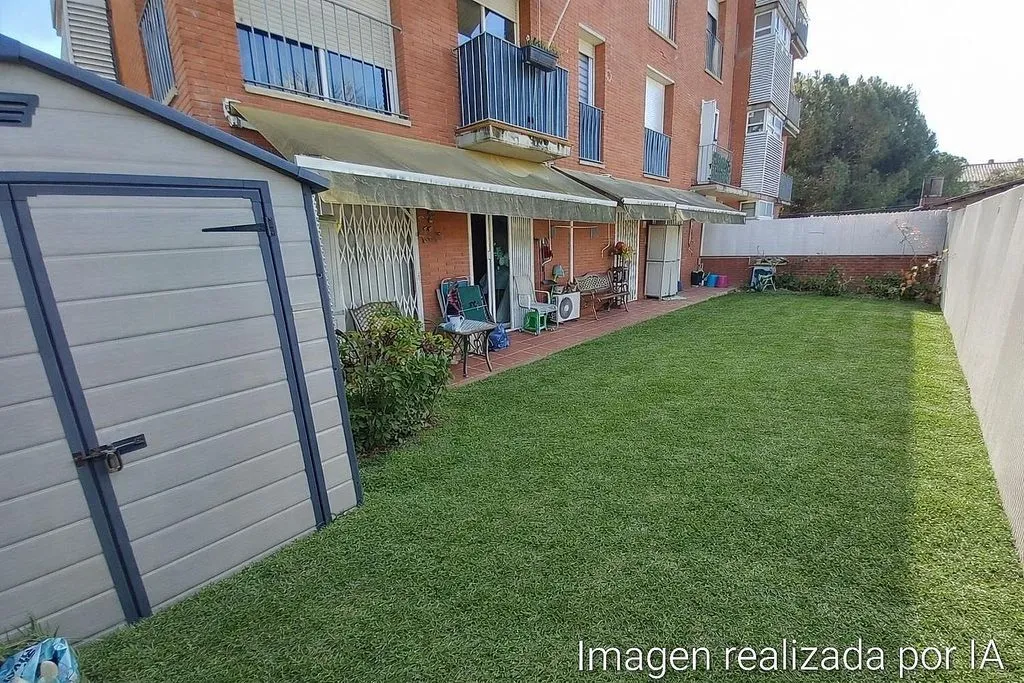 Ground Floor Flat with Garden in Ripollet
