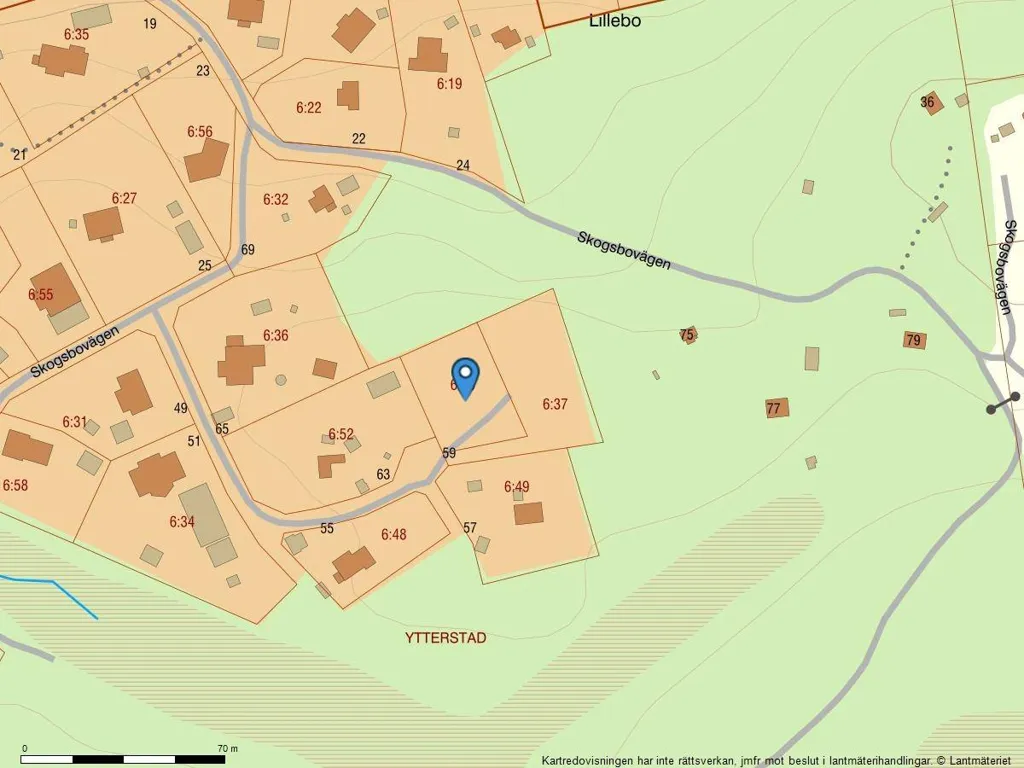 Generous Plot with Natural Setting near Gråbo