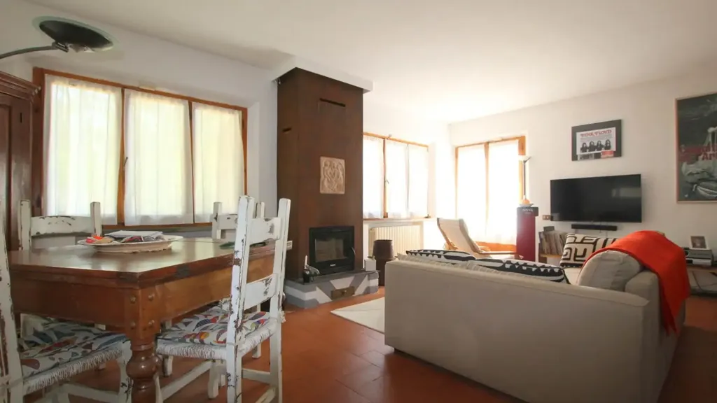 Séjour - Bifamiliar Villa with Garden near Siena