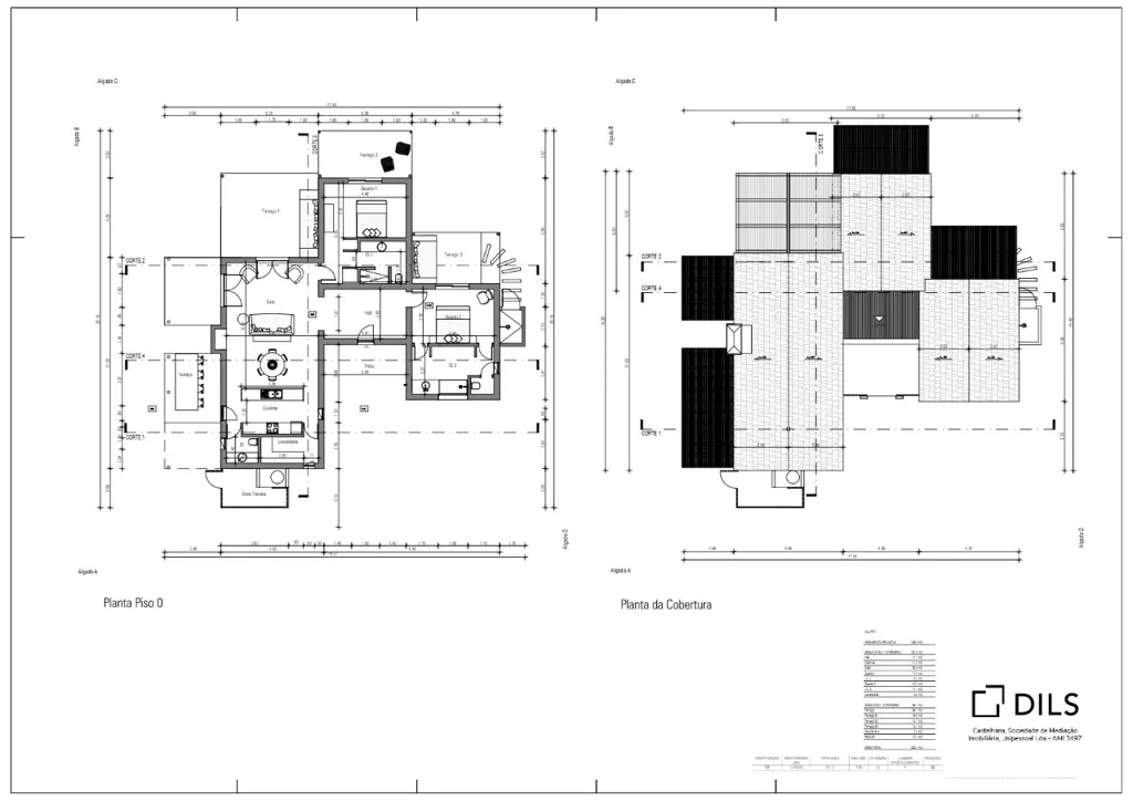 Plan - T2 House with Private Pool in Comporta