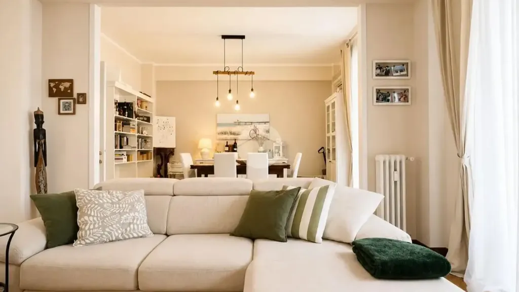 Soggiorno - Rustic-Finished Apartment with Terraces in Florence