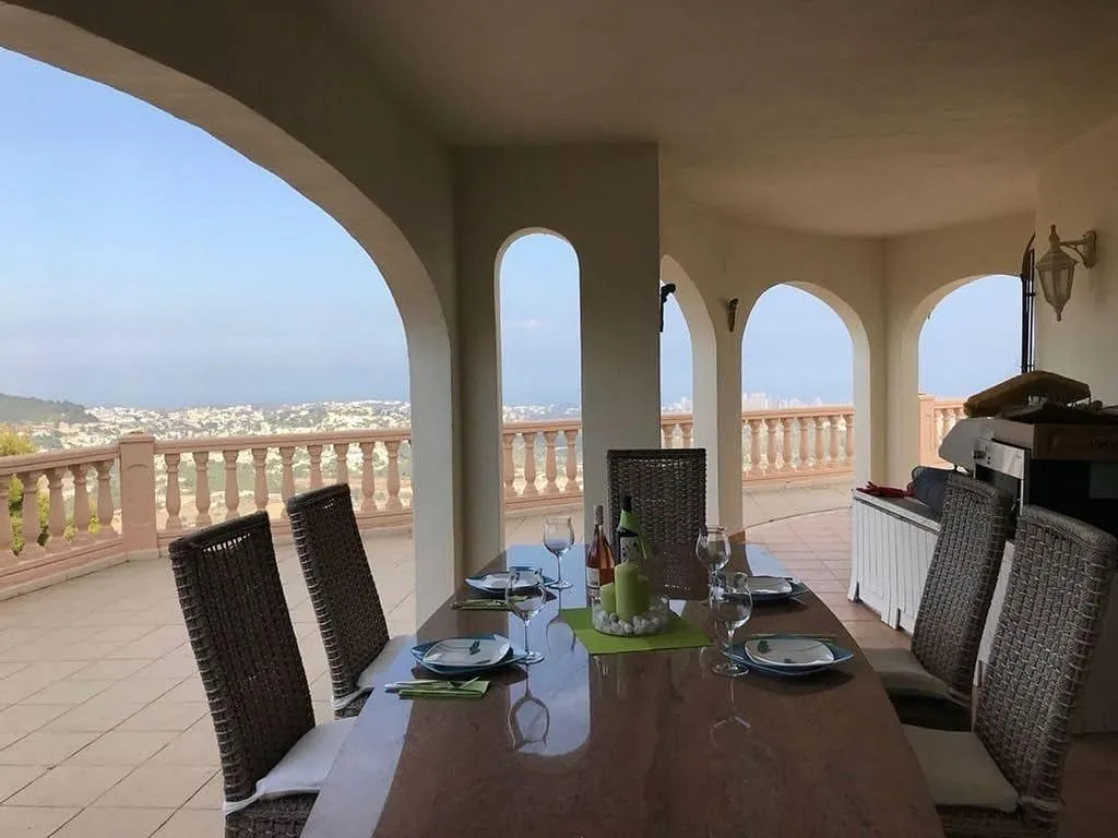 Terrass - Villa with Panoramic Views in Calpe