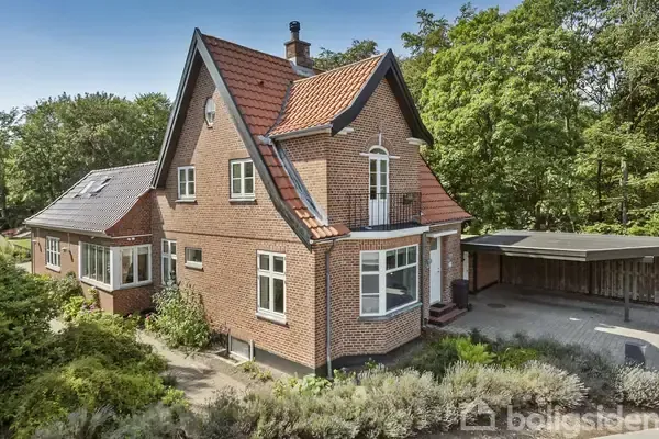 Vue aérienne - Charming Villa with Carport in Esbjerg