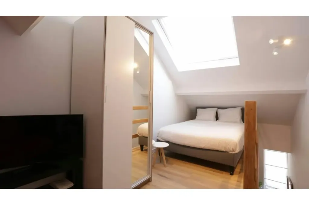 Camere da letto - Minimalist Studio in Brussels City Centre
