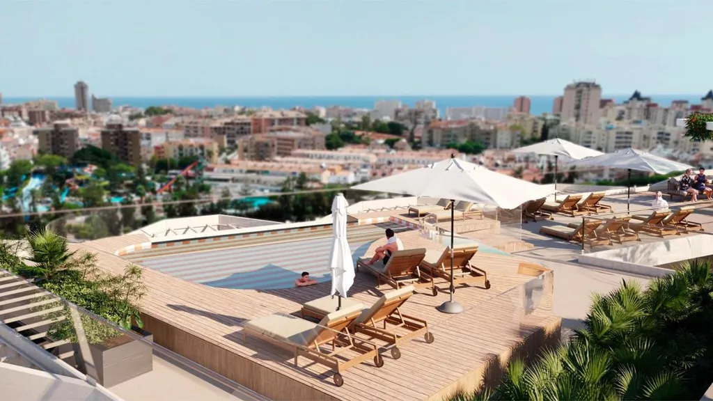 Terrass - Modern Complex with Sky Pool in Fuengirola