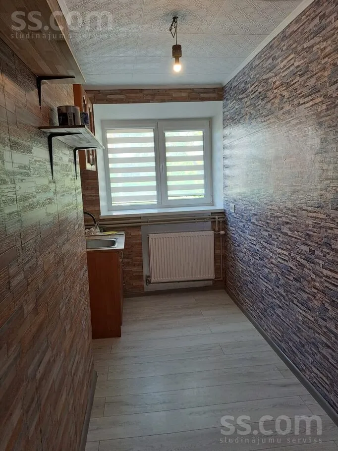 Cuisine - Modernised Flat with Storage Shed in Alsviķi