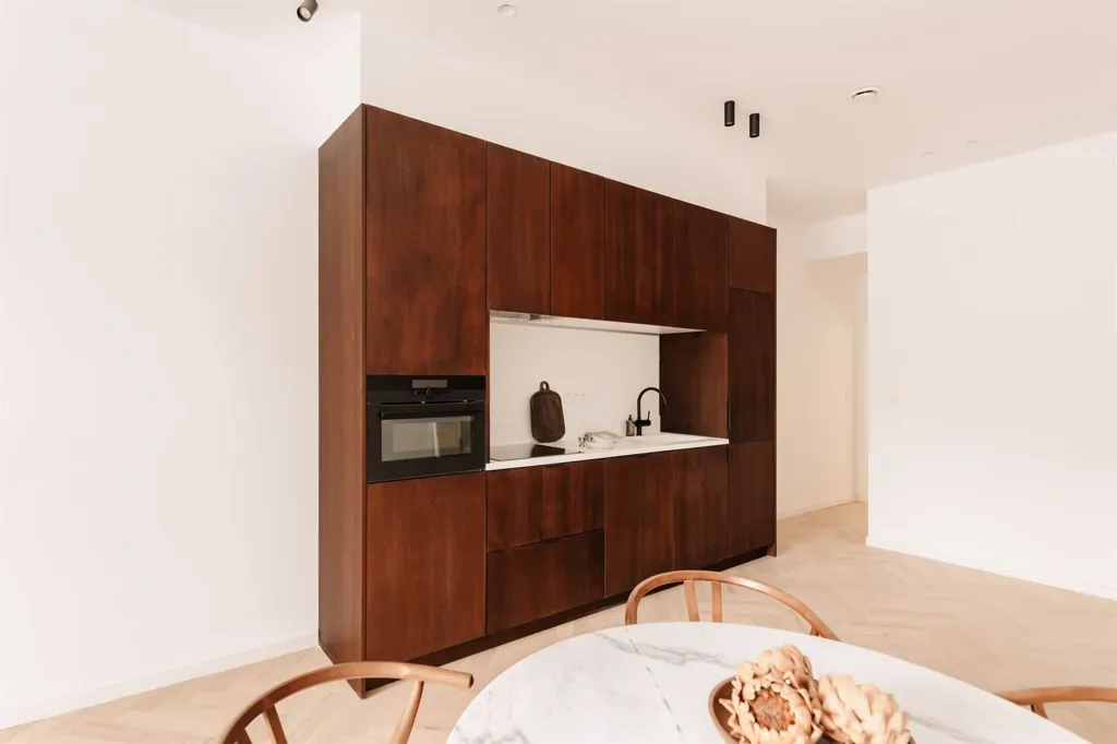 Cuisine - Appartement avec Jardin et Terrasse près du Centre d'Anvers