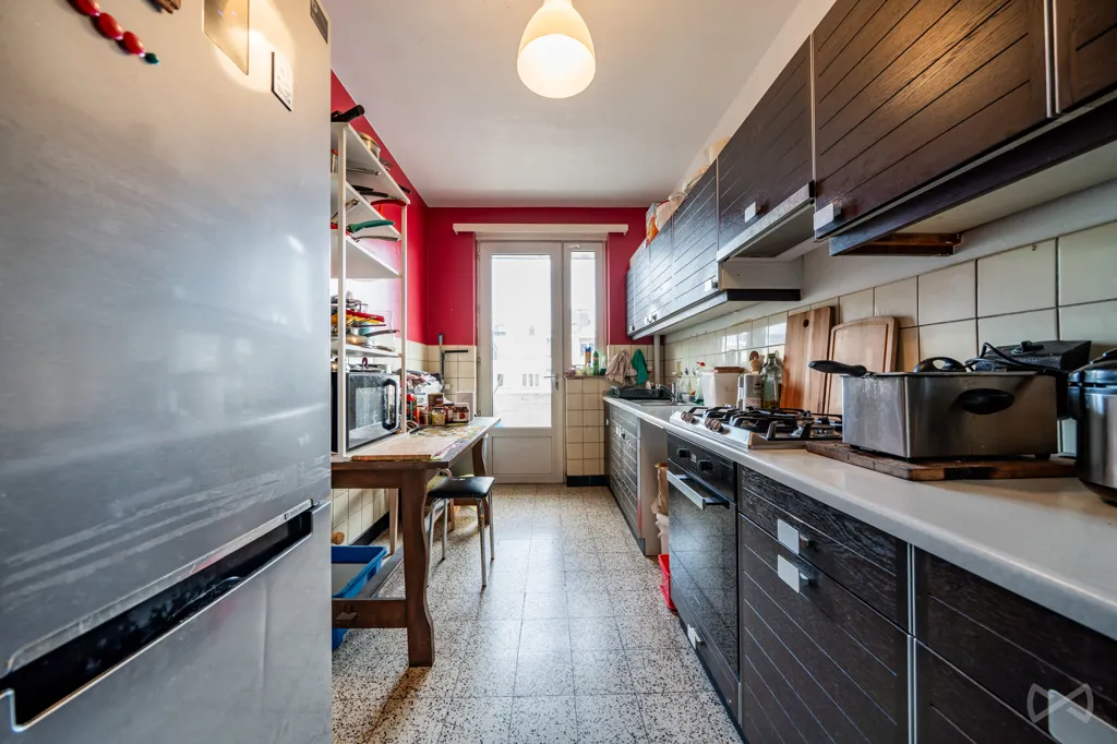 Köök - Spacious Apartment with Terrace in Schaerbeek