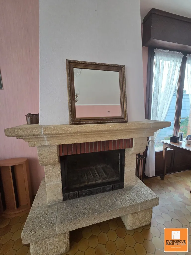 Séjour - Maison individuelle avec terrasse à Leffrinckoucke