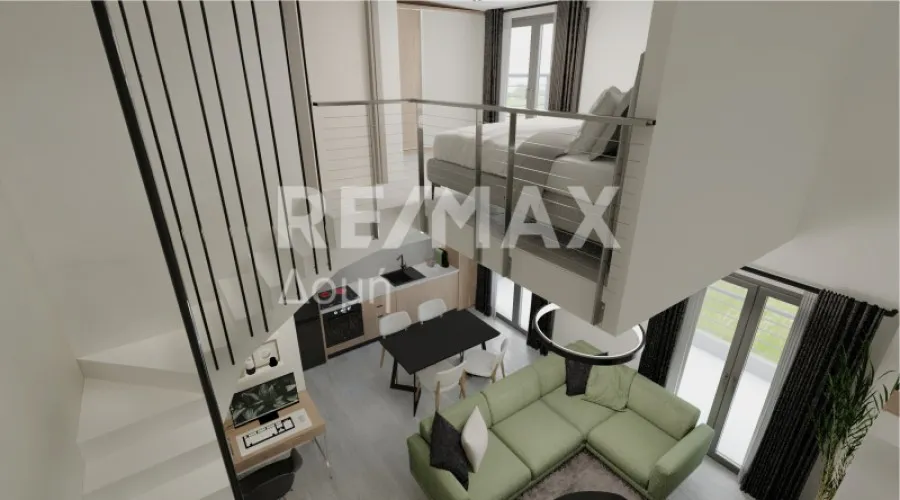 Soggiorno - Modern Apartment with City View in Volos