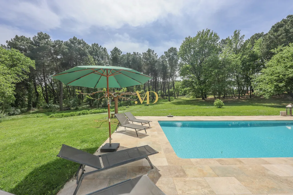Piscine - Maison avec Parc Boisé à Roussillon