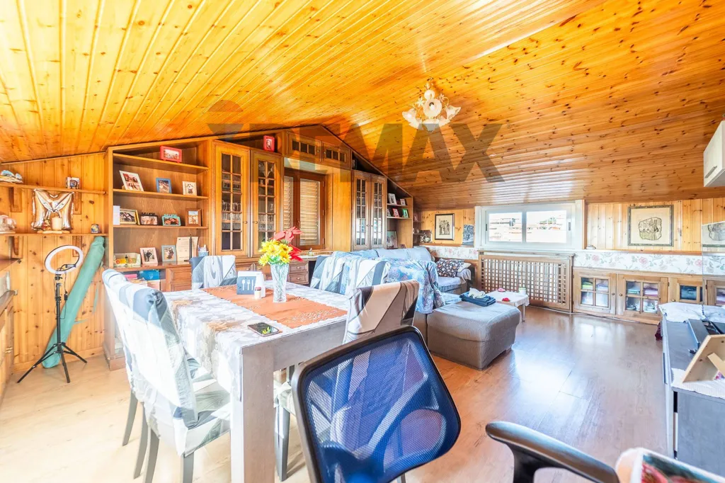 Soggiorno - Chalet-Style Apartment with Terrace in Case Rosse