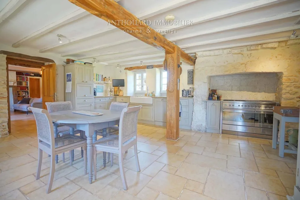 Söögituba - Rustic Stone Farmhouse with Pool in Périgord