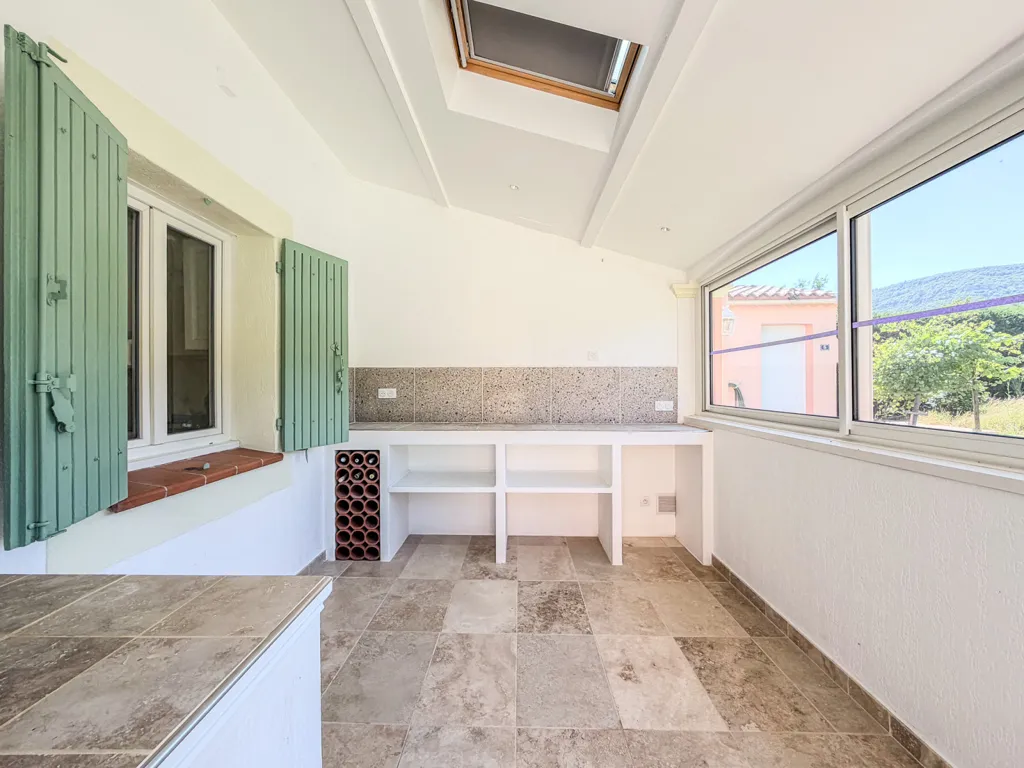 Terrasse - Villa avec Piscine à Rians